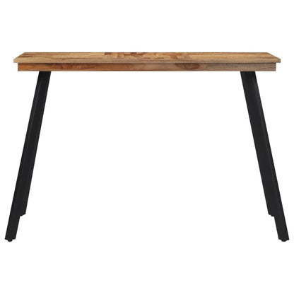 Mesa De Comedor Madera Maciza De Teca 120X62X76 Cm