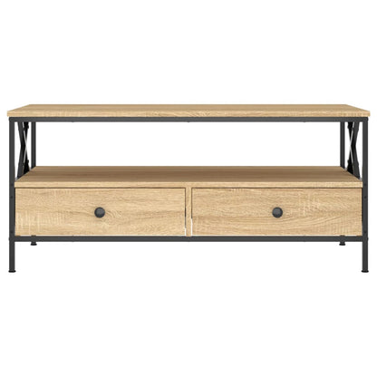 Mesa De Centro Madera De Ingeniería 100X51X45 Cm