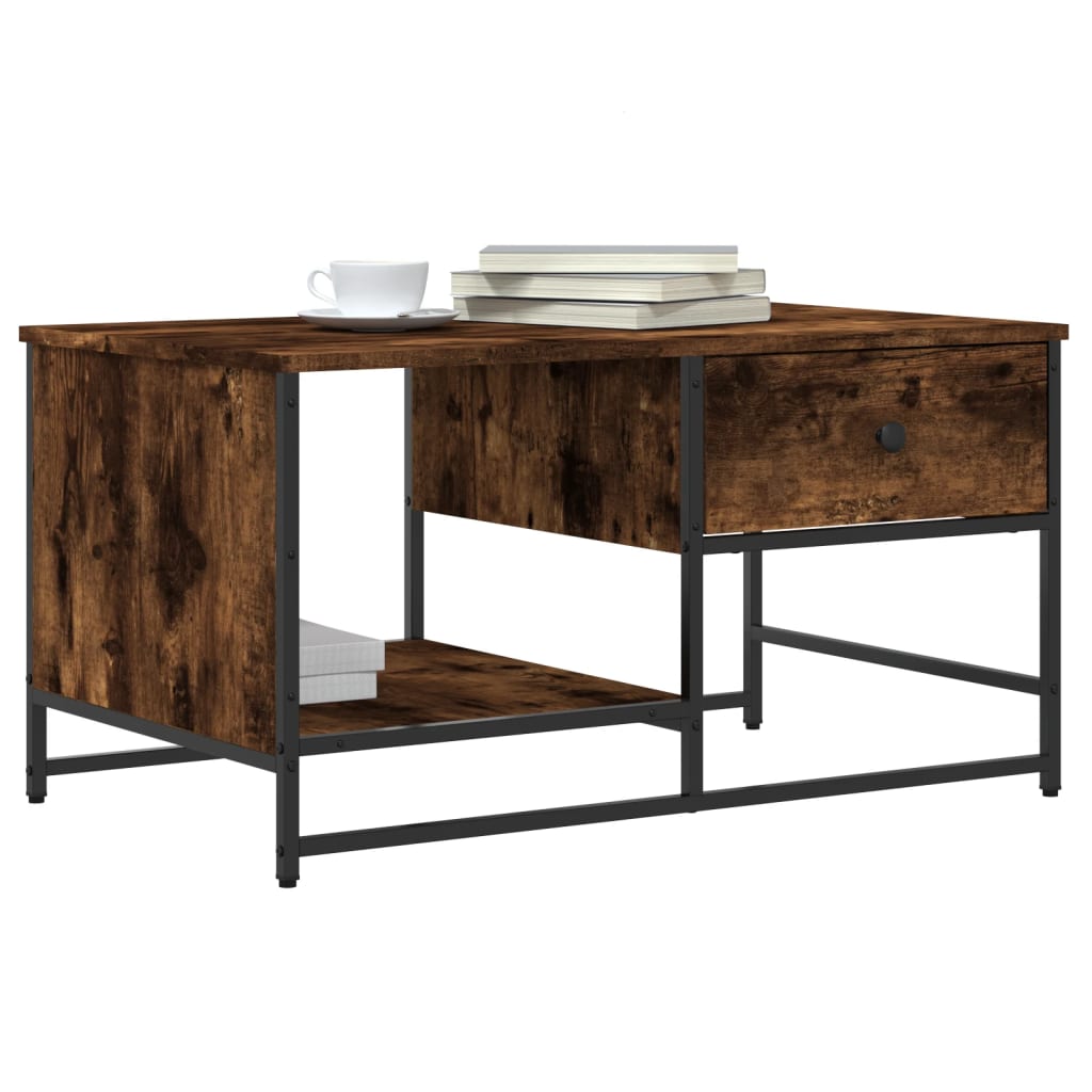 Mesa De Centro Madera Contrachapada 85,5X51X45 Cm