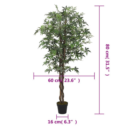 Arce Artificial Con 224 Hojas Verde