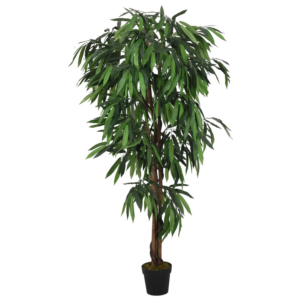 Árbol De Mango Artificial Con 900 Hojas Verde