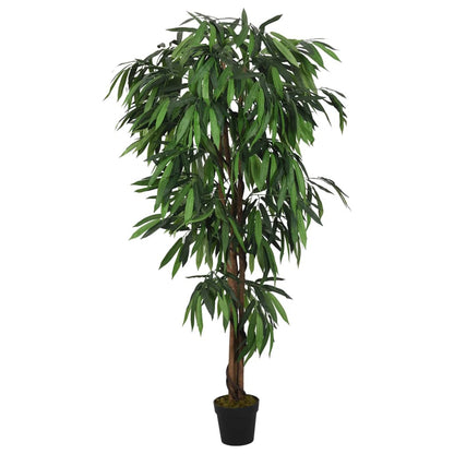 Árbol De Mango Artificial Con 900 Hojas Verde