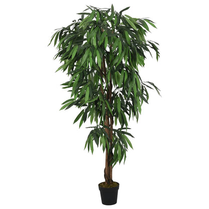 Árbol De Mango Artificial Con 900 Hojas Verde