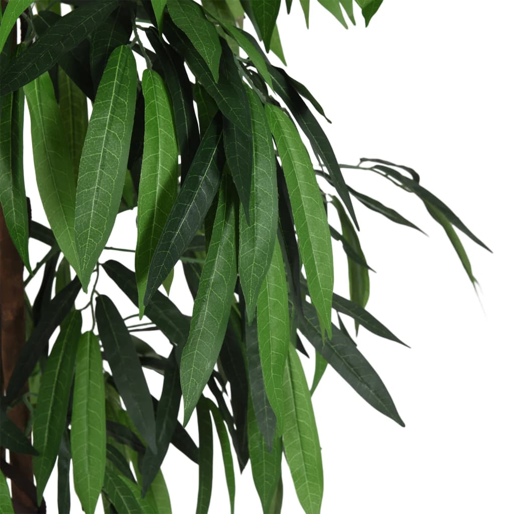 Árbol De Mango Artificial Con 900 Hojas Verde