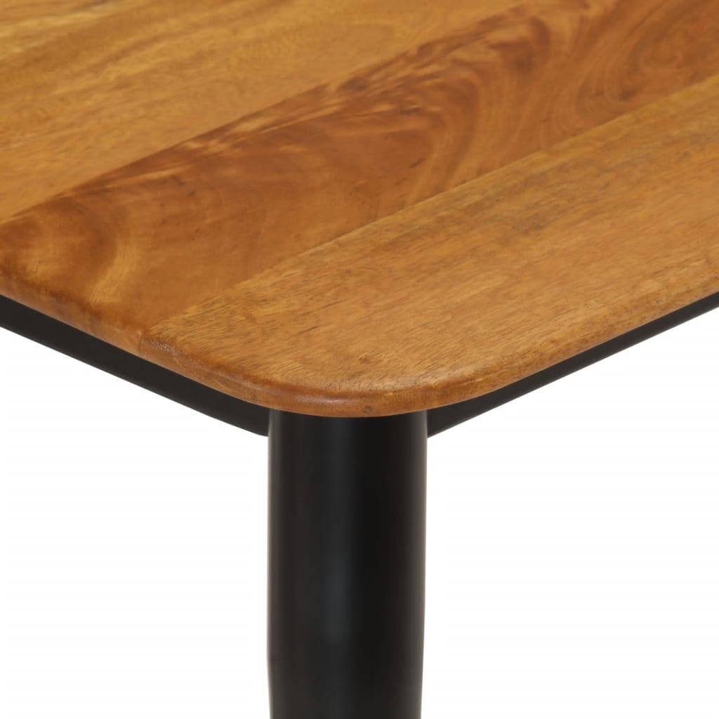 Banco Madera Maciza De Mango Y Hierro 160X40X45 Cm