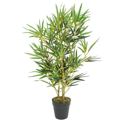 Árbol De Bambú Artificial Con 368 Hojas Verde 80 Cm
