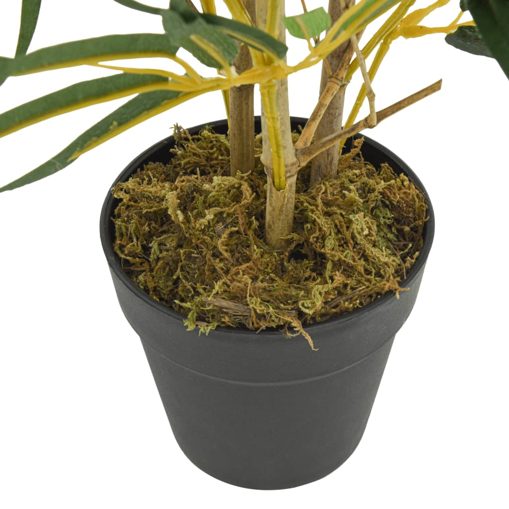 Árbol De Bambú Artificial Con 368 Hojas Verde 80 Cm