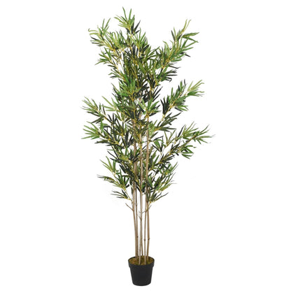 Árbol De Bambú Artificial Con 368 Hojas Verde 80 Cm
