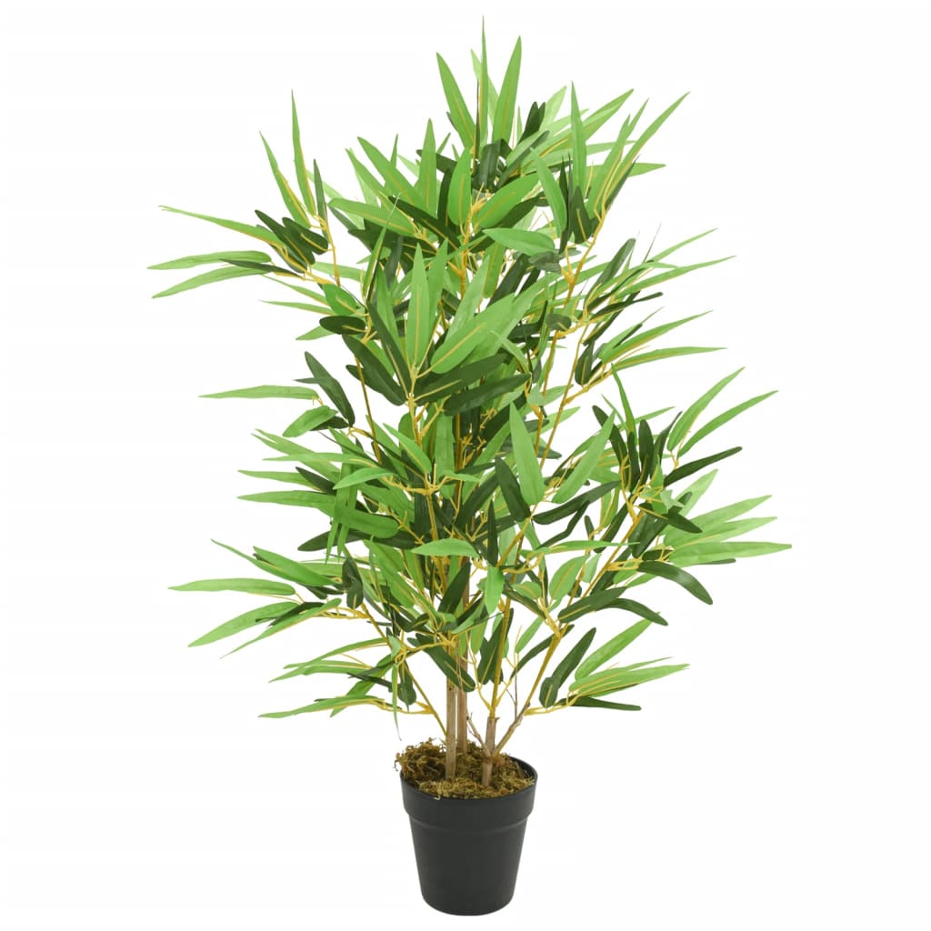 Árbol De Bambú Artificial Con 1288 Hojas Verde 180 Cm