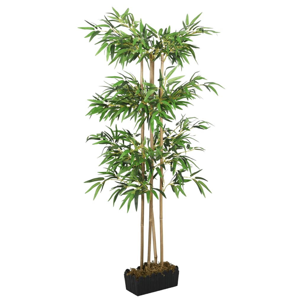 Árbol De Bambú Artificial Con 1520 Hojas Verde 200 Cm