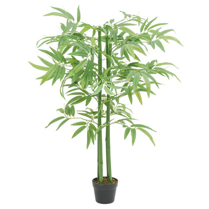 Árbol De Bambú Artificial Con 384 Hojas Verde 120 Cm