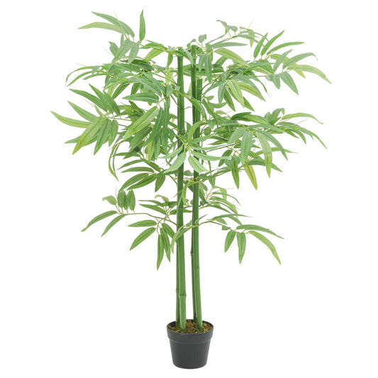 Árbol De Bambú Artificial Con 384 Hojas Verde 120 Cm