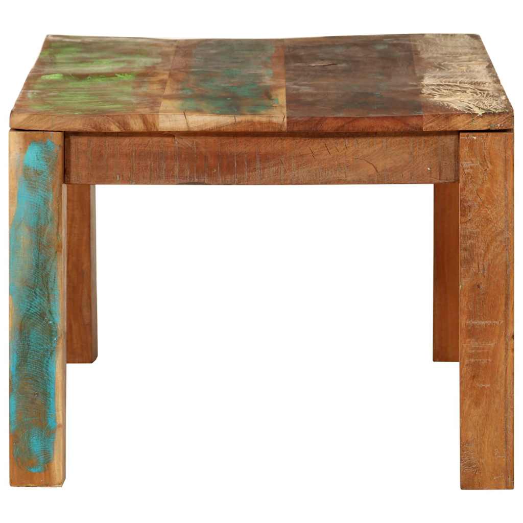Mesa De Centro Madera Maciza Recuperada 110X55X40 Cm