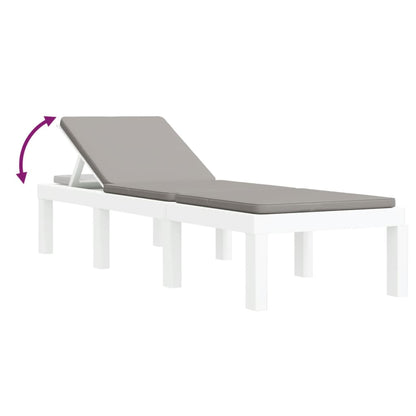 Juego De Muebles De Jardín 3 Piezas Con Cojines Pp