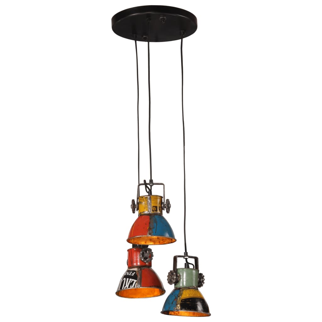 Lámpara De Techo Vintage 25 W E27 30X30X100 Cm