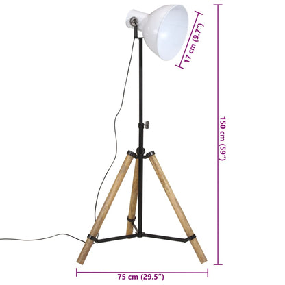 Lámpara De Pie 25 W E27 75X75X90-150 Cm