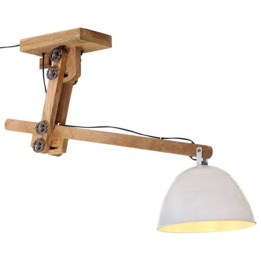 Lámpara De Techo Blanca 25 W E27 105X30X65-108 Cm