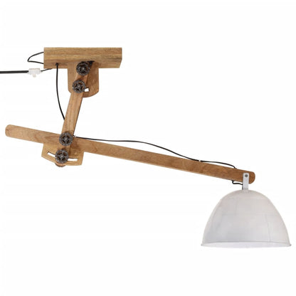 Lámpara De Techo Blanca 25 W E27 105X30X65-108 Cm