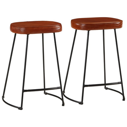 Taburetes De Barra 2 Uds Madera Maciza Mango