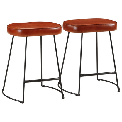 Taburetes De Barra 2 Uds Madera Maciza Mango