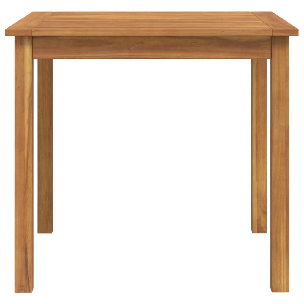 Juego De Comedor De Jardín 3 Piezas Madera Maciza De Acacia