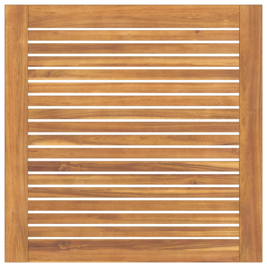 Juego De Comedor De Jardín 3 Piezas Madera Maciza De Acacia