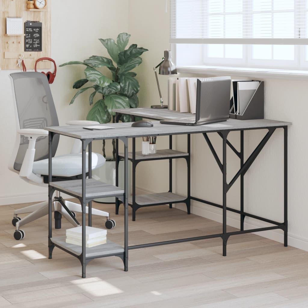 Escritorio 139 X 139 X 75 Cm Madera Contrachapada