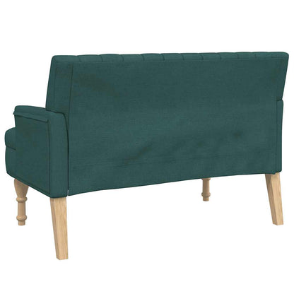 Banco Con Cojines Tela 113X64,5X75,5 Cm