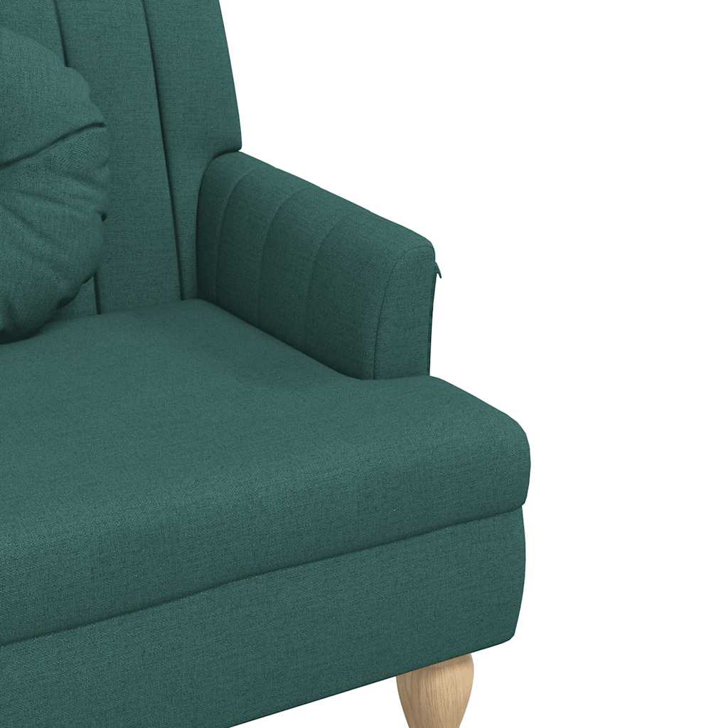 Banco Con Cojines Tela 113X64,5X75,5 Cm