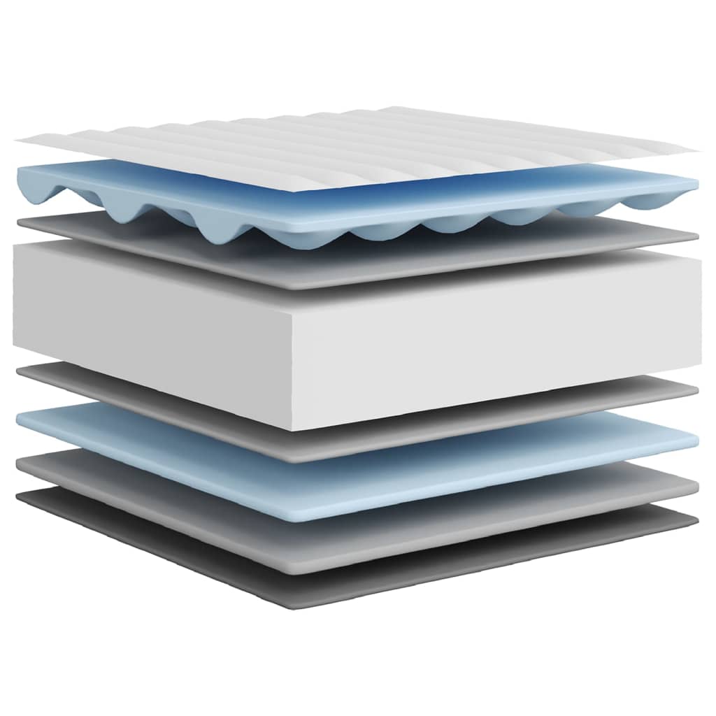 Colchón De Espuma Dureza Media Suave