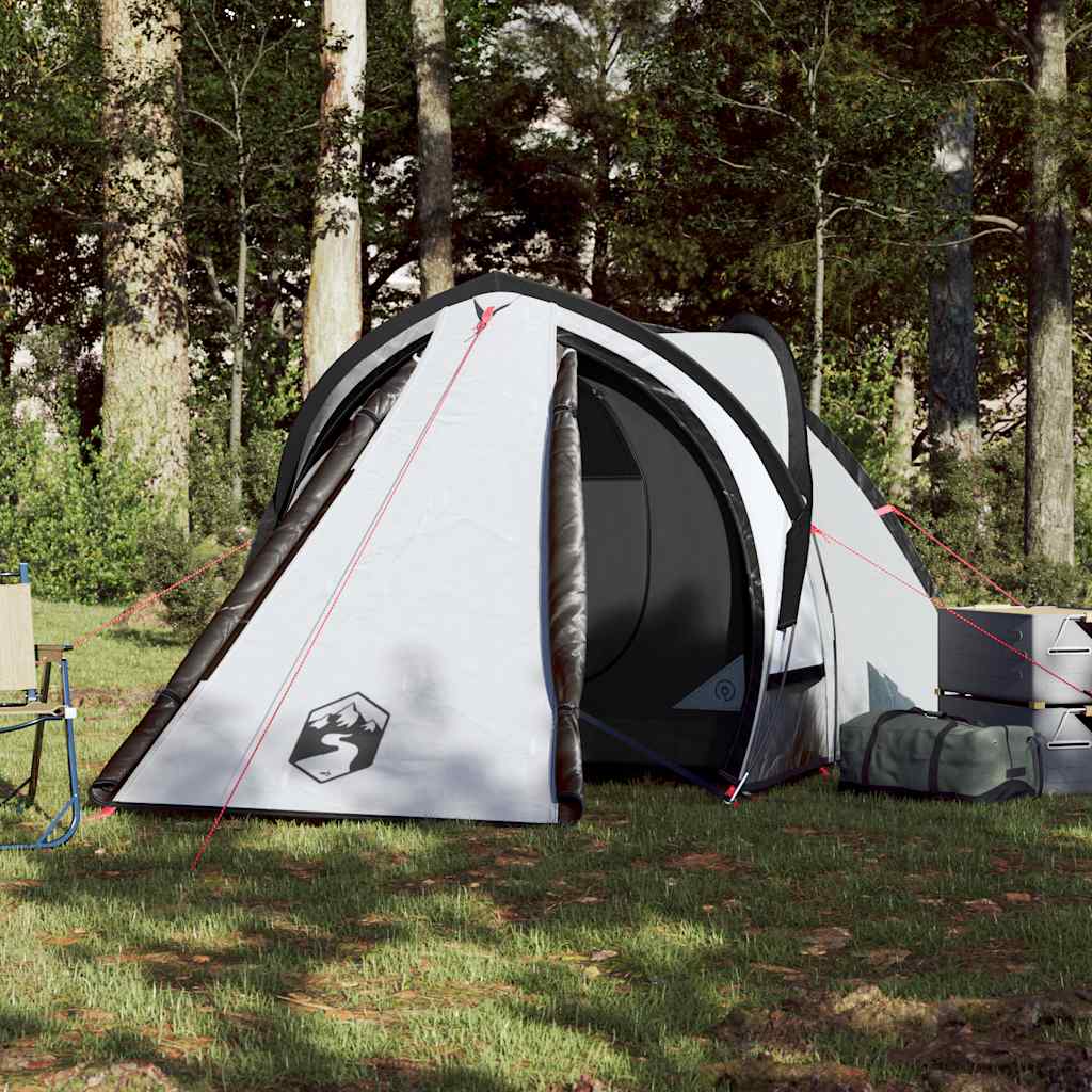 Tienda De Campaña Iglú 2 Personas Tela Opaca Impermeable Blanco