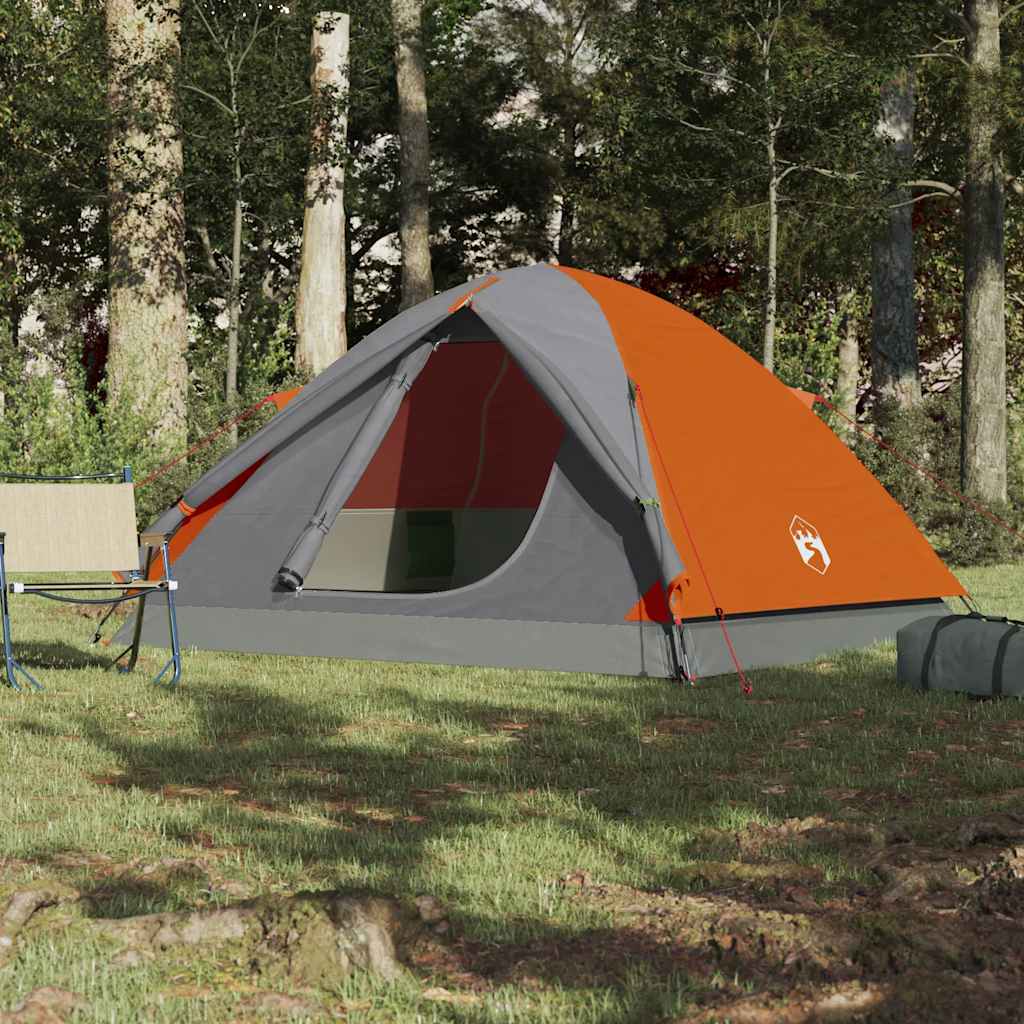 Tienda De Campaña Iglú Para Impermeable Naranja