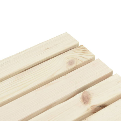 Mesa De Jardín Madera Maciza Abeto 115X55X65 Cm