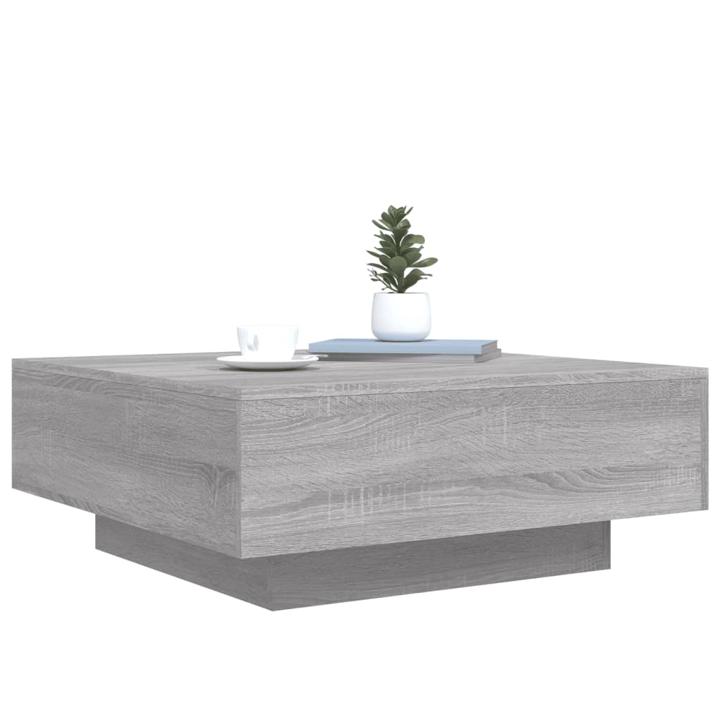 Mesa De Centro Con Luces Led