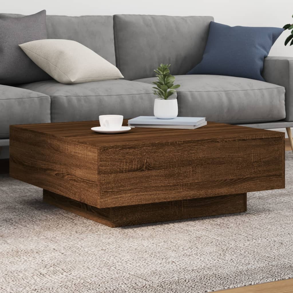 Mesa De Centro Con Luces Led