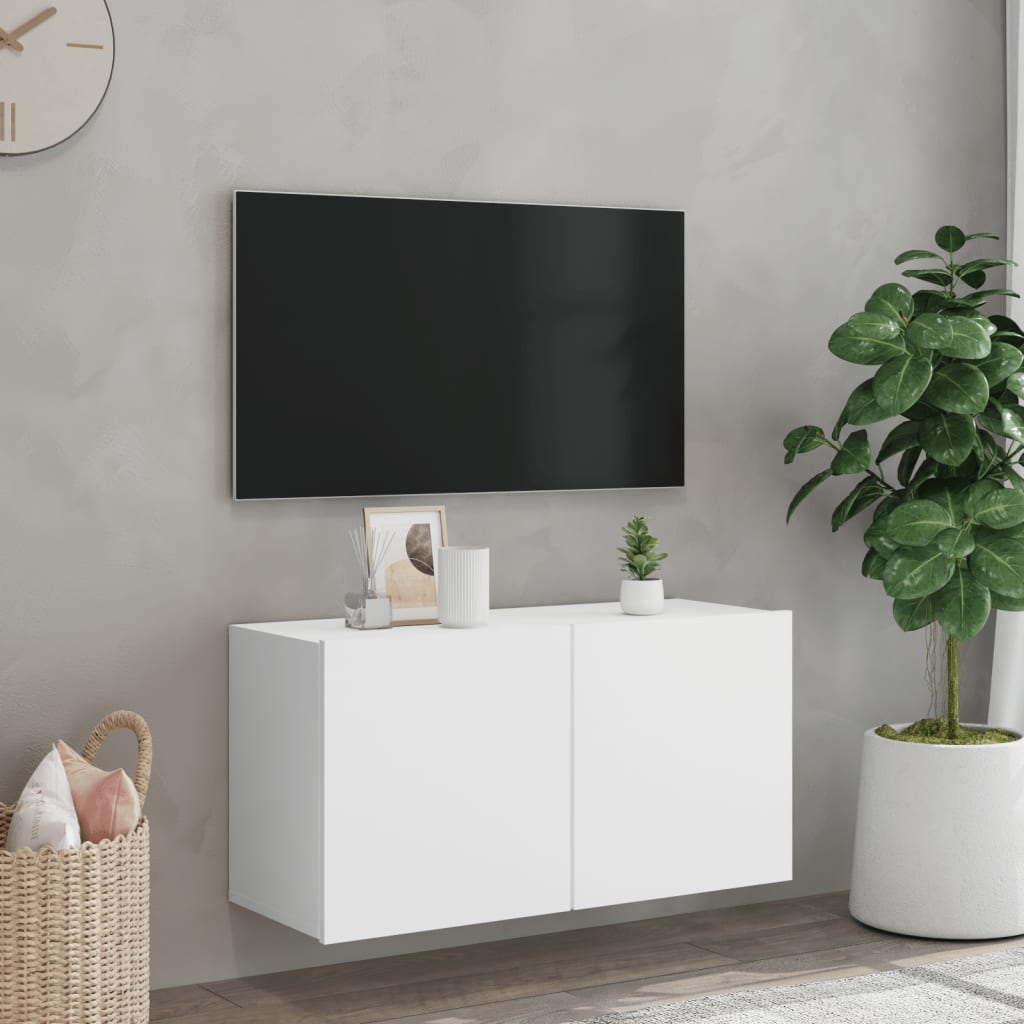 Mueble Para Tv De Pared 80X30X41 Cm