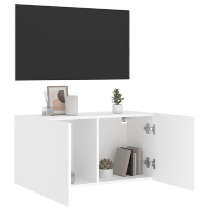 Mueble Para Tv De Pared 80X30X41 Cm