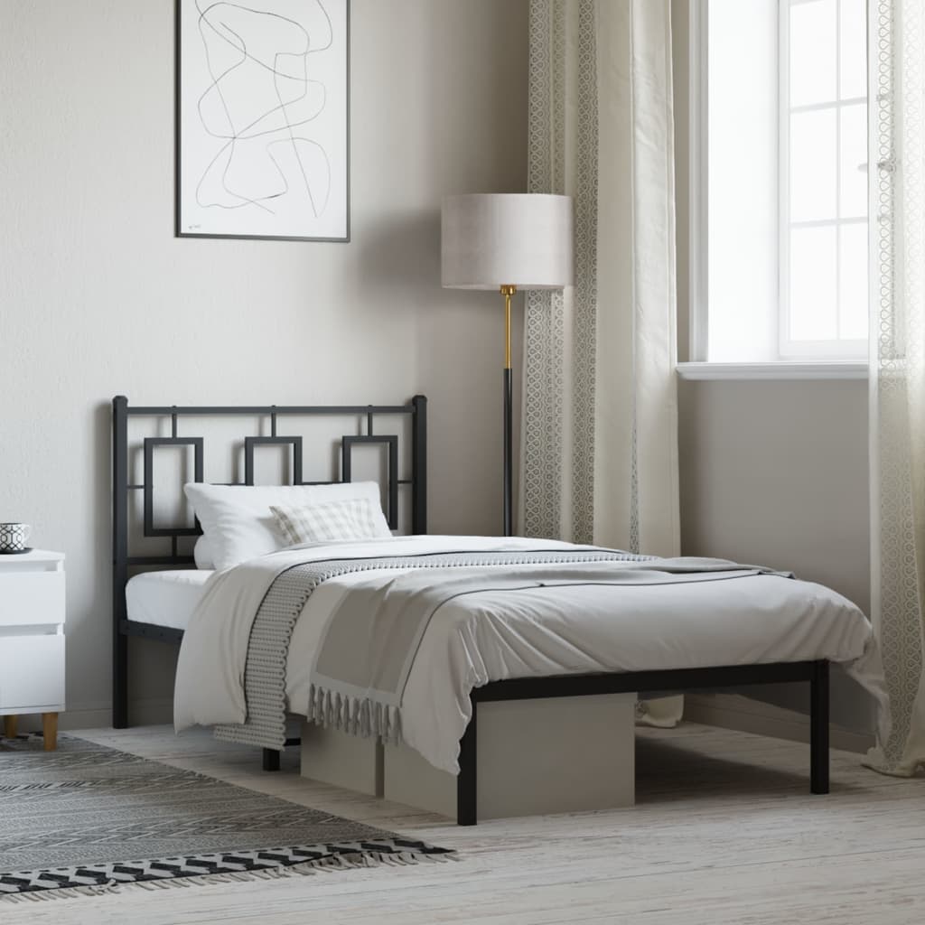 Estructura Cama Sin Colchón Con Estribo Metal