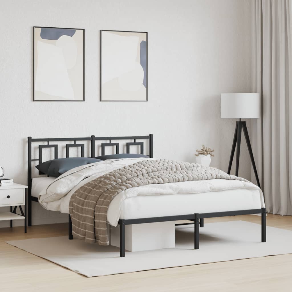 Estructura Cama Sin Colchón Con Estribo Metal