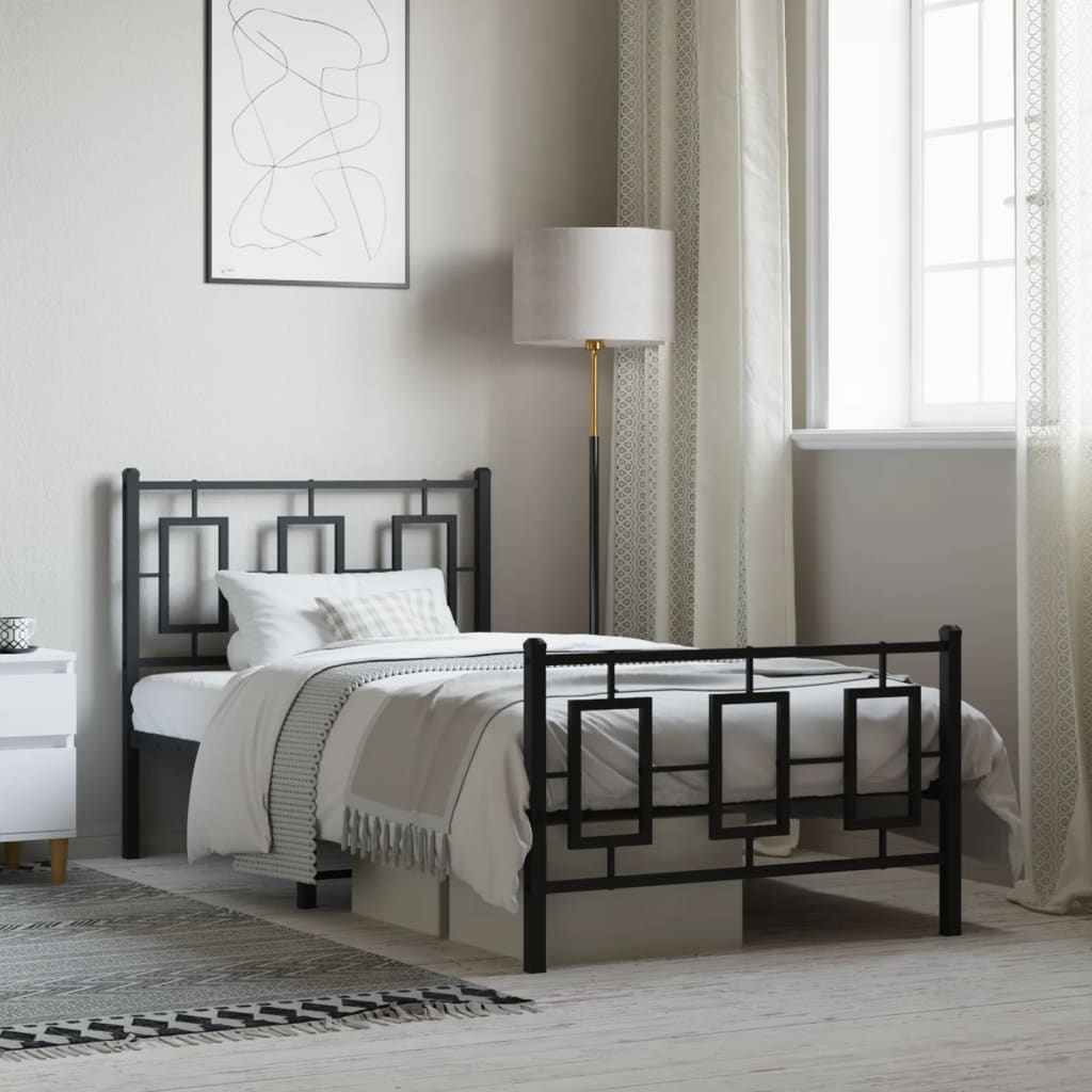 Estructura Cama Sin Colchón Con Estribo Metal