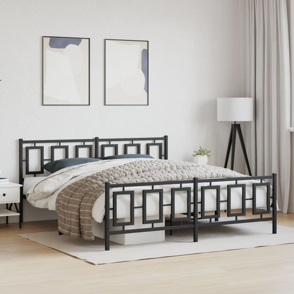 Estructura Cama Sin Colchón Con Estribo Metal