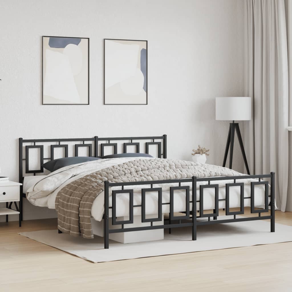 Estructura Cama Sin Colchón Con Estribo Metal