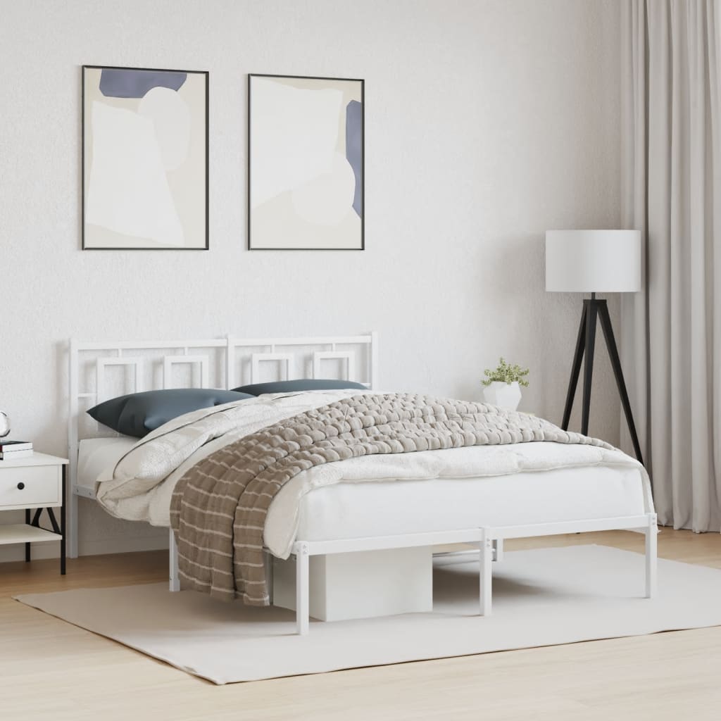 Estructura Cama Sin Colchón Con Estribo Metal