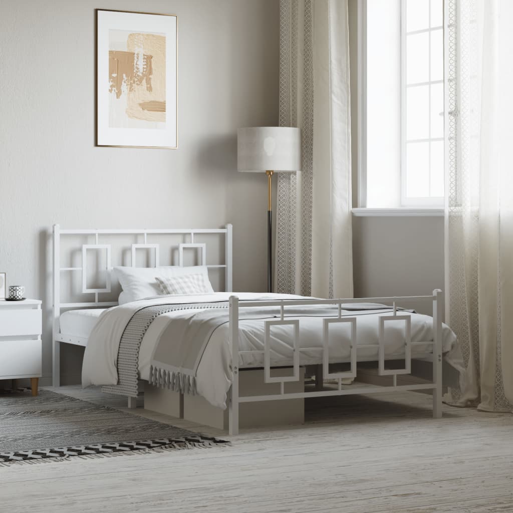 Estructura Cama Sin Colchón Con Estribo Metal