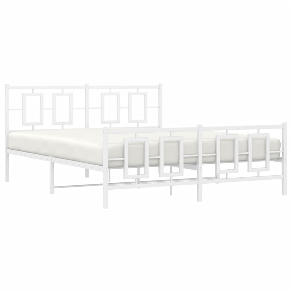 Estructura Cama Sin Colchón Con Estribo Metal