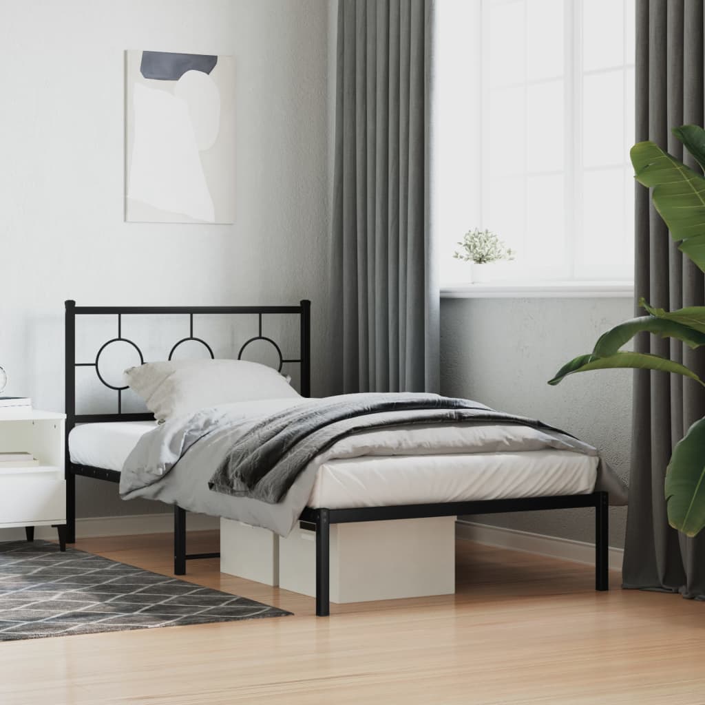 Estructura Cama Sin Colchón Metal