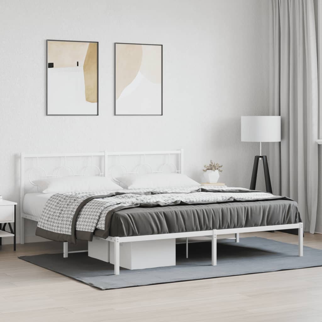 Estructura Cama Sin Colchón Metal