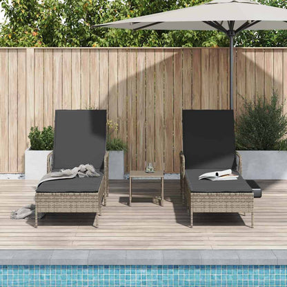 Tumbona 3 Pcs 55 X 200 X 92 Cm