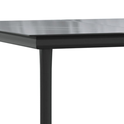 Set Comedor De Jardín 5 Piezas Y Cojines Ratán Sintético Marrón