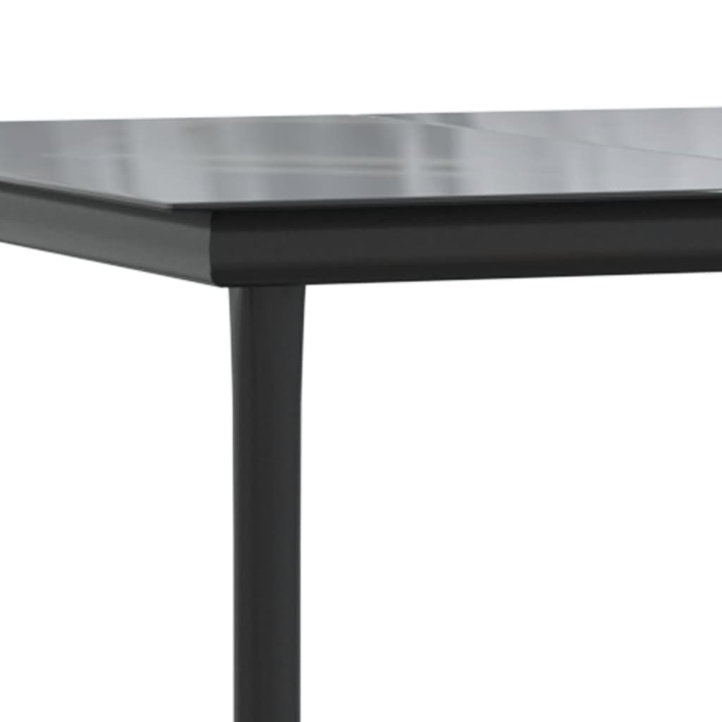 Set Comedor De Jardín 5 Piezas Y Cojines Ratán Sintético Marrón